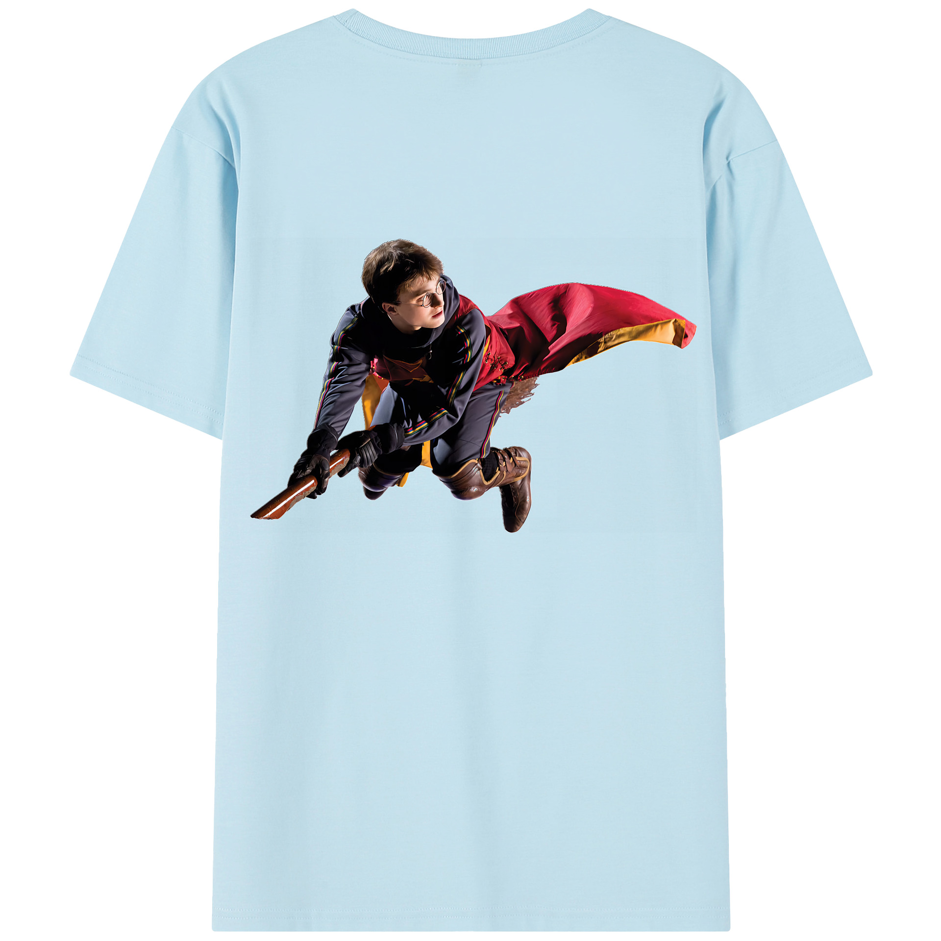 （画像用） Harry Potter ハリー・ポッターシリーズ 綿100％半袖Tシャツ（背面プリント）